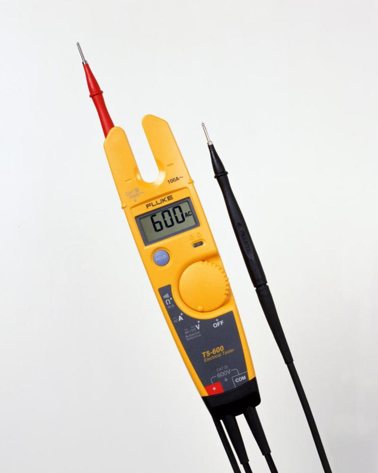 Fluke T5-600 Electrical Tester for Voltage, Continuity and Current