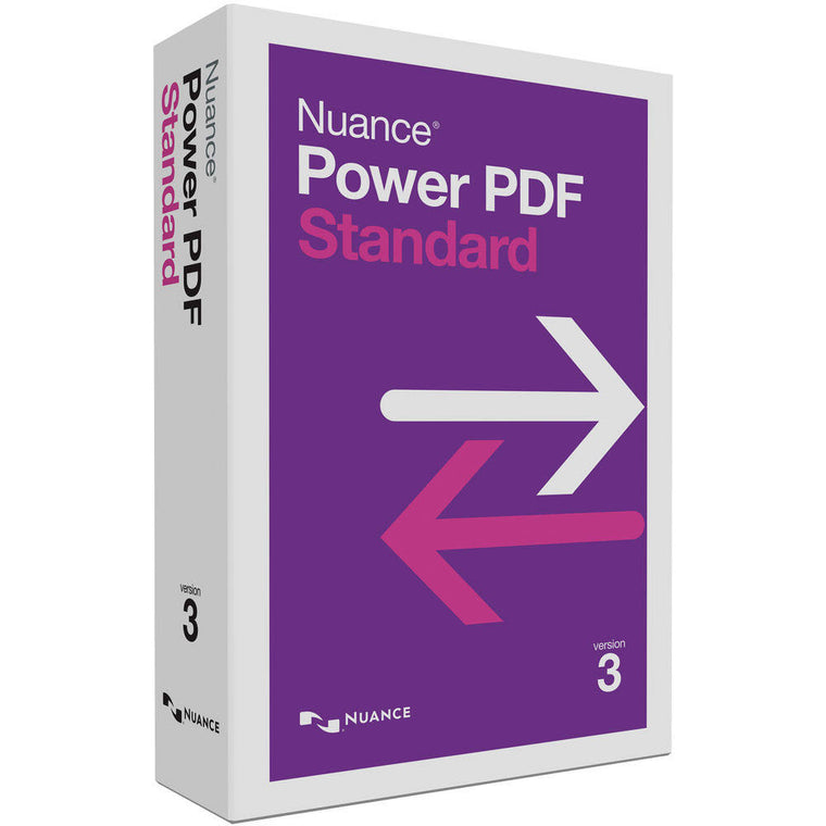 Nuance Power PDF Standard 3.0 Software on Disc