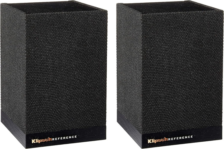 Klipsch Surround 3 Wireless Surround Speakers, Black, Pair, Model 1067530